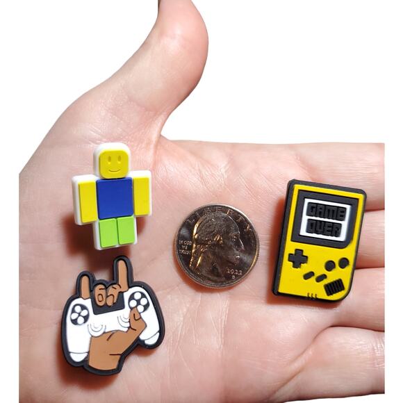 21 Video Game Themed Croc Charms - Shoe Accessories - Picture 4 of 6